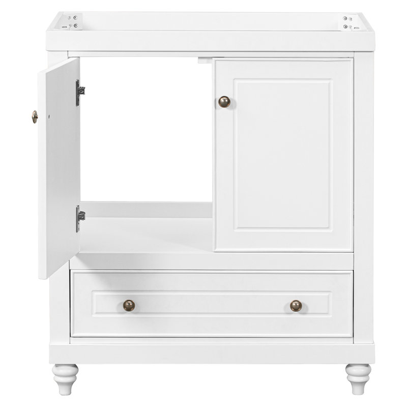 Healthomse 29.5'' Single Bathroom Vanity Base Only in White Wayfair